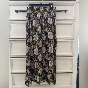 NATURAL LIFE Floral Midi Skirt